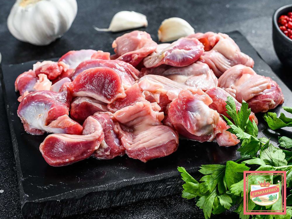 Куриные желудки с овощами – пошаговый рецепт приготовления с фото