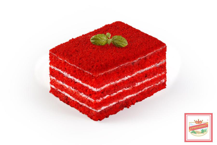 Пирожное бисквитное «Красный бархат»