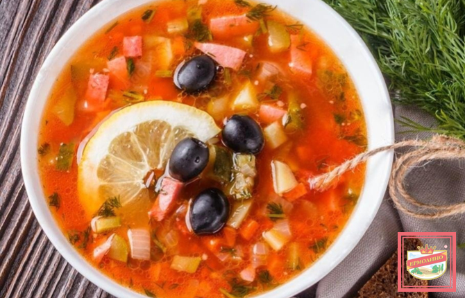 Суп солянка с сосисками, пошаговый рецепт с фото на ккал